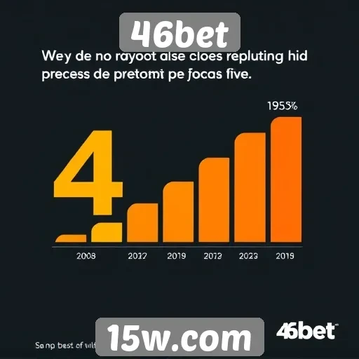 Estatísticas de usuário mostram crescimento no 46bet
